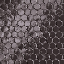 Glim Lavagna Round Mosaico Brillante 29,5X35 | Ceramic tiles | Fap Ceramiche