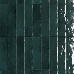 Glim Petrolio Brillante 6X24 | Ceramic tiles | Fap Ceramiche