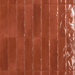 Glim Rosso Cuore Brillante 6X24 | Ceramic tiles | Fap Ceramiche