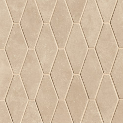Nobu Beige Gres Rombi Mosaico Matt 31X35,5 | Ceramic tiles | Fap Ceramiche