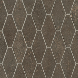 Nobu Cocoa Gres Rombi Mosaico Matt 31X35,5 | Ceramic tiles | Fap Ceramiche
