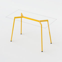 Y table frame | Tables | modulor