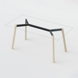 Y table frame | Tréteaux | modulor