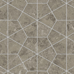 Marvel Meraviglia Grigio Elegante Hexagon Lapp. | Extra large size tiles | Atlas Concorde