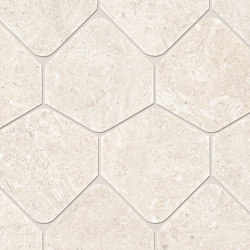 Kalkarea Ivory Mosaico Shape | Ceramic tiles | Ceramiche Supergres