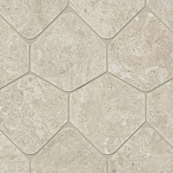 Kalkarea Sand Mosaico Shape | Ceramic tiles | Ceramiche Supergres