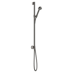 AXOR One Shower set 75 1jet EcoSmart with wall connection | Polished Black Chrome | Bathroom taps accessories | AXOR