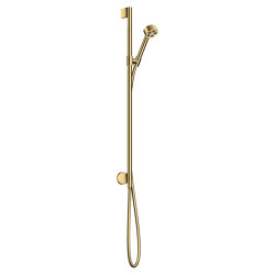 AXOR One Shower set 75 1jet EcoSmart with wall connection | Polished Gold Optic | Bathroom taps accessories | AXOR