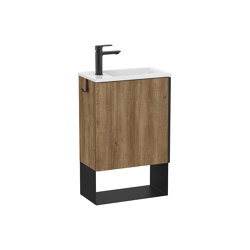 Mini | Vanity unit | Western Oak | Mobili lavabo | Roca