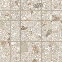 Lombarda Mosaico 5x5 Sabbia Mix | Ceramic tiles | EMILGROUP
