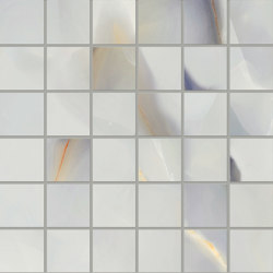 Tele di Marmo Pure Onyx Mosaico 5x5 Turchese | Ceramic tiles | EMILGROUP