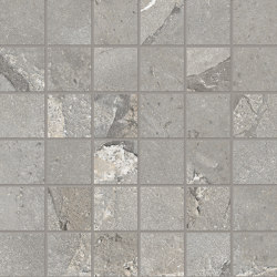Unique Infinity Mosaico 5x5 Cobblestone Grey | Wall tiles | EMILGROUP