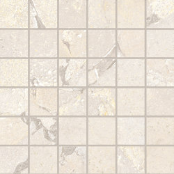 Unique Infinity Mosaico 5x5 Cobblestone White | Ceramic tiles | EMILGROUP