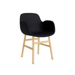 Form Armchair Full Upholstery Wood Oak Ultra 41599 | Chaises | Normann Copenhagen
