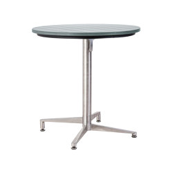 Victory | BarTable Stone Grey Stainless Steel, Ø 70 cm