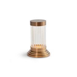 Porto Mini | Portable Table Light - Antique Brass | Lámparas de sobremesa | J. Adams & Co