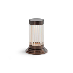 Porto Mini | Portable Table Light - Bronze | Table lights | J. Adams & Co