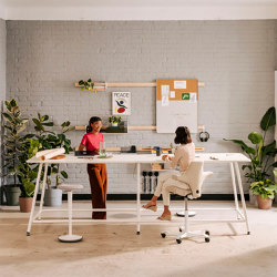 MyMotion High table | 2-person workstations | Neudoerfler