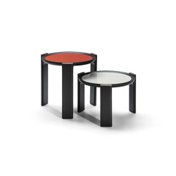 Duo Small Tables | open base | Ceccotti Collezioni