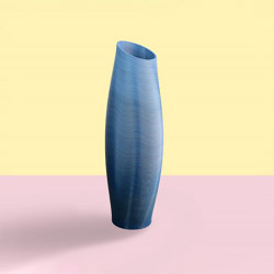 NeverEnding Rippled Pillar Vase | Vases | Triboo