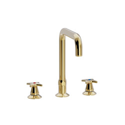 Cross-handle faucet with u200 spout | Kitchen taps | TONI Copenhagen
