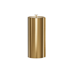 Bin crafted in solid brass | Bathroom accessories | TONI Copenhagen