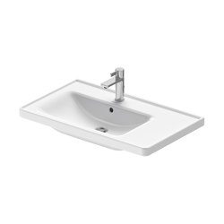 D-neo washbasin, furniture washing table asymmetrical | Waschtische | DURAVIT