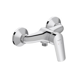 Duravit No.1 single lever shower mixer for exposed installation | Shower controls | DURAVIT