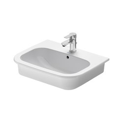 D-Code vanity basin | Single wash basins | DURAVIT