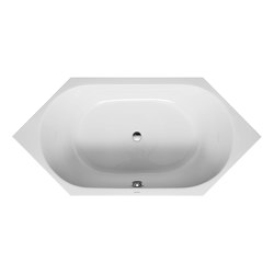 D-Code bathtub hexagon | Vasche | DURAVIT