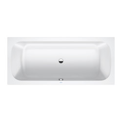 Qatego bathtub, two backrest slopes | Wall-mounted bathtubs | DURAVIT