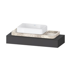 Qatego console for stone console | Meubles sous-lavabo | DURAVIT