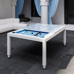 Table Fusion Metal Line Crystal Mirage | Game tables / Billiard tables | Fusiontables