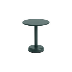 Linear Steel | Coffee Table | Ø42 H: 47 CM | Tavolini alti | Muuto