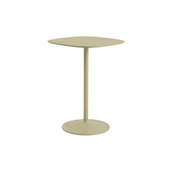 Soft Café Table | 70 x 70 h: 95 cm / 27.6 x 27.6 h: 37.4" | Mesas altas | Muuto
