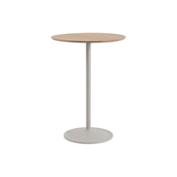 Soft Café Table | Ø 75 h: 105 cm / Ø 27.6" h: 41.3" | closed base | Muuto