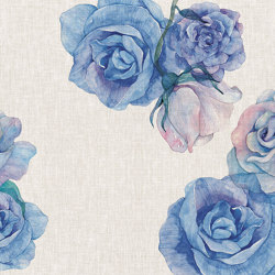 Watercolor roses SM005-1 | Carta parati / tappezzeria | RIMURA