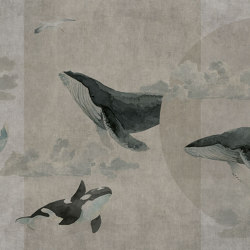 Whales SS013-1 | Wall coverings / wallpapers | RIMURA