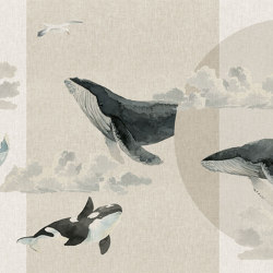 Whales SS013-2 | Wandbeläge / Tapeten | RIMURA