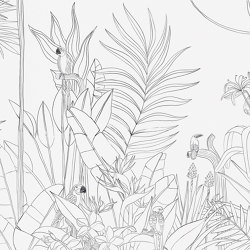 Zanzibar FC001-3 | Pattern plants / flowers | RIMURA