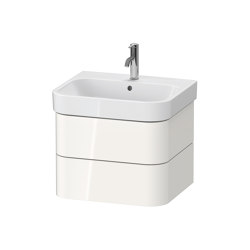 Happy D.2 Plus vanity base for console wall hanging | Bathroom furniture | DURAVIT