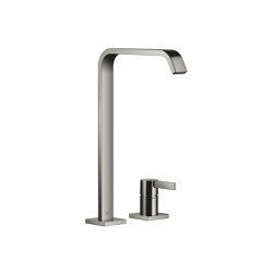 IMO - Two-hole basin mixer with high spout without pop-up waste | Wash basin taps | Dornbracht