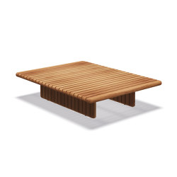 Deck Coffee Table | open base | Gloster Furniture GmbH