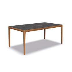 Lima 179 cm Dinner Tabel Ceramic Nero | Tabletop rectangular | Gloster Furniture GmbH