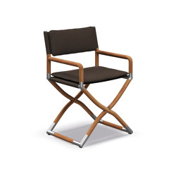 Navigator Folding Chair with Arms | Sillas | Gloster Furniture GmbH