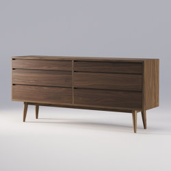 Double Chest of Drawers | open base | Wewood