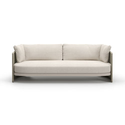 Miura-bisque 3 Seater Sofa | Sofas | SNOC