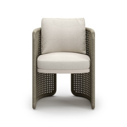 Miura-bisque Dining Chair | open base | SNOC