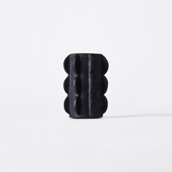 Arcissimo Vase Black Small | Dining-table accessories | Dustydeco