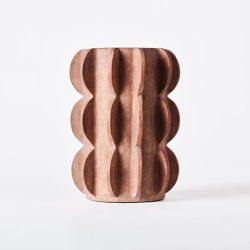 Arcissimo Vase Brown Large | Vasen | Dustydeco